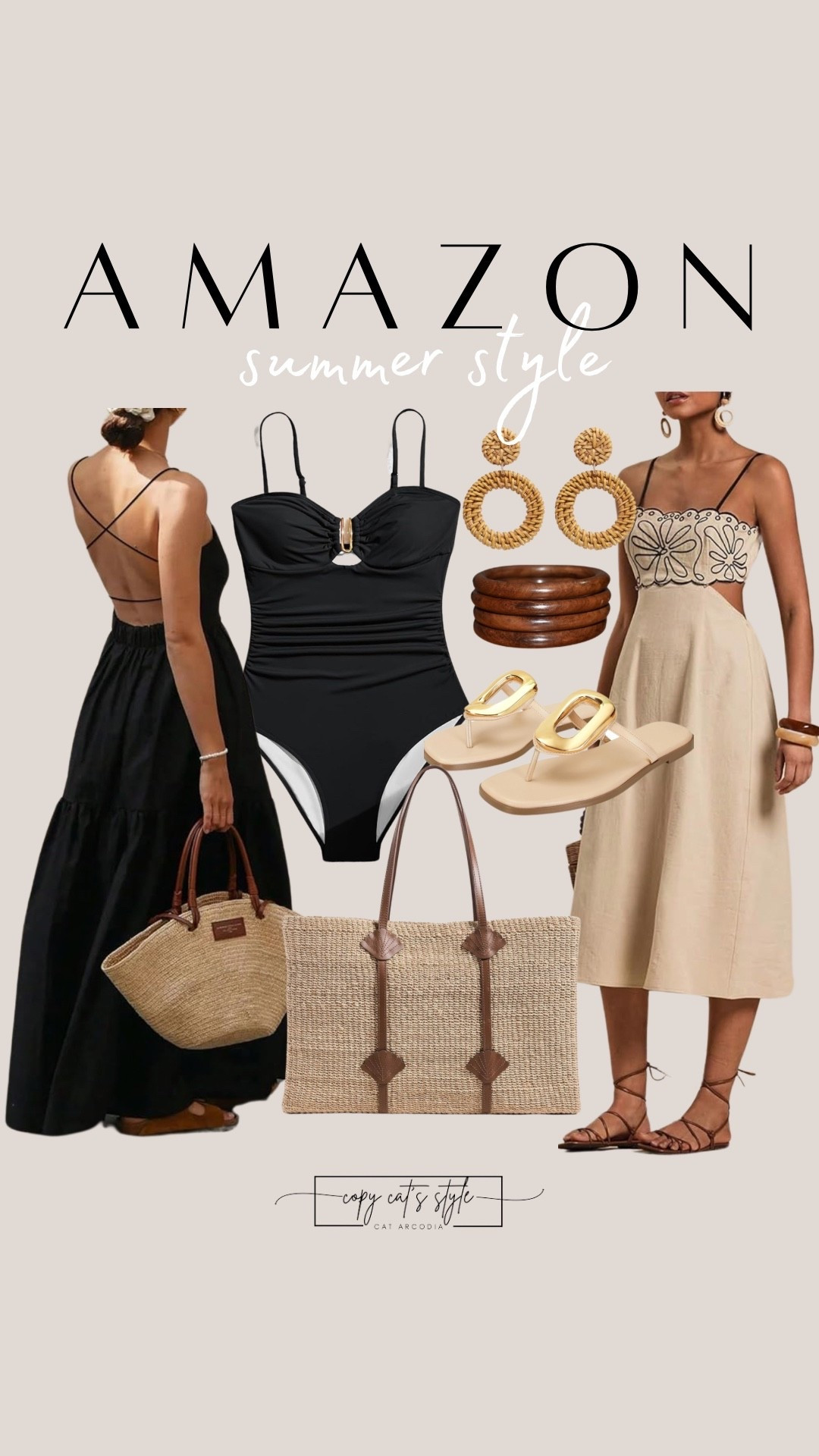 Amazon summer style finds. Perfect for your next beach trip. 

#LTKMidsize #LTKSeasonal #LTKSwim