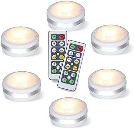 Puck Lights with Remote, Starxing Wireless Led Puck Lights Battery Operated, Led Puck Lights with... | Amazon (US)