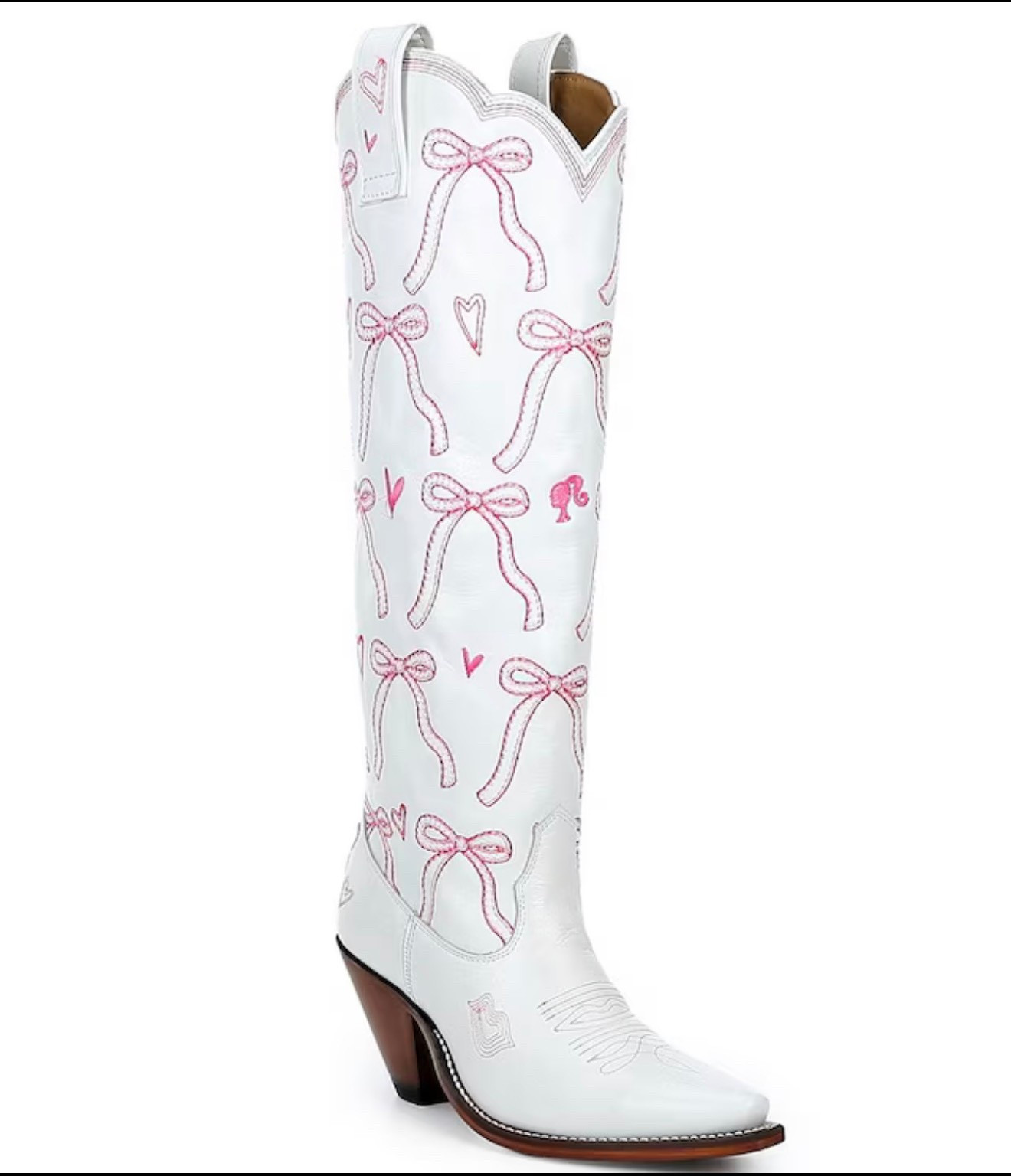 Barbie™ Chic Bow Leather Tall Western Boots

#LTKValentine #LTKgrwm #LTKootd