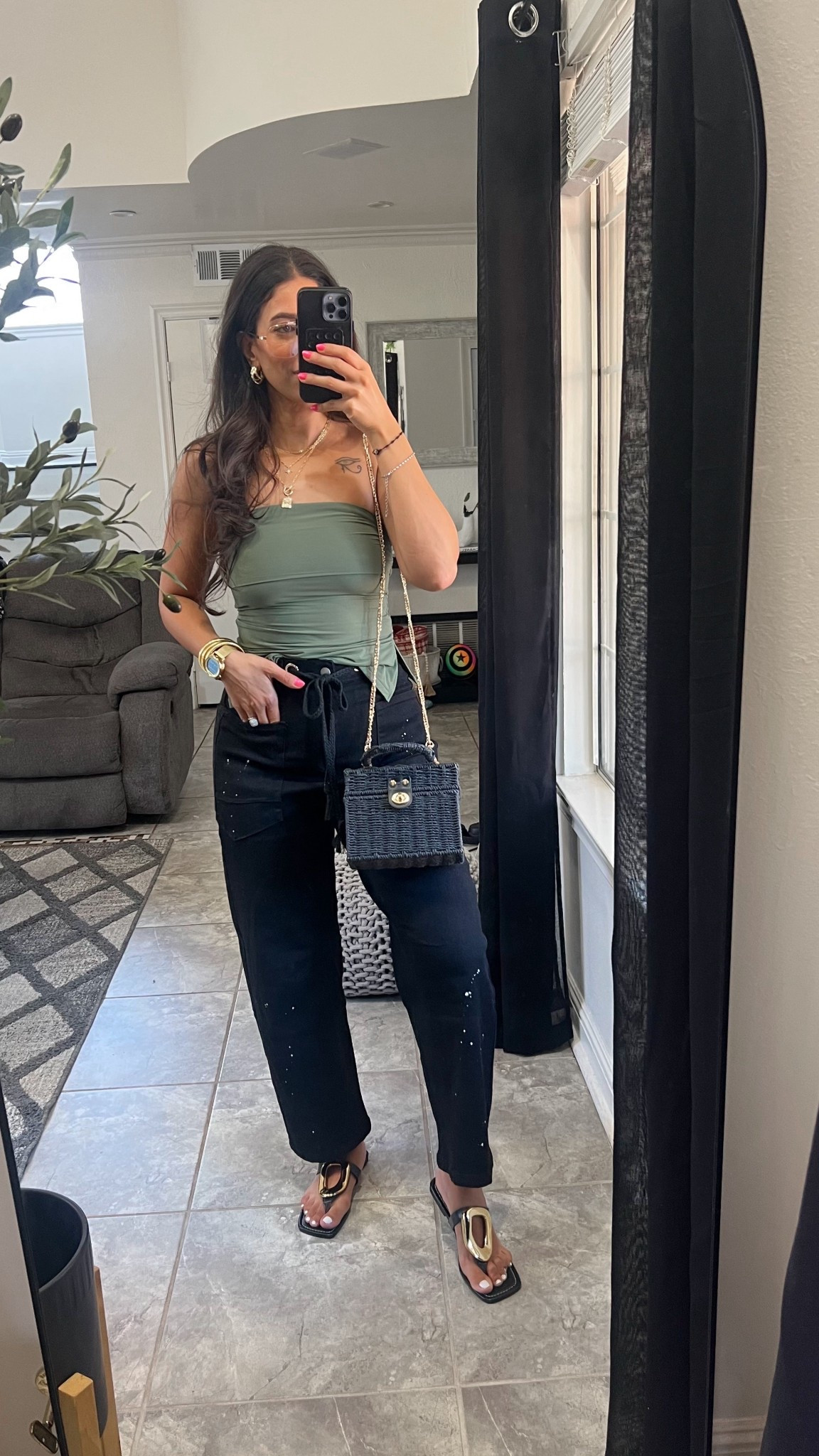 Casual chic summer fit 
Size 4 in pants
Small in tube top 

#LTKFindsUnder50 #LTKSeasonal #LTKStyleTip