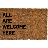 All Are Welcome Here Doormat, Door Mat, Funny Housewarming Gift, Wedding Birthday Mat | Etsy (US)