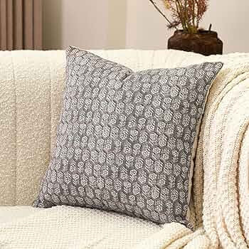 20x20 Pillow Covers Floral Pillow Covers Farmhouse Neutral Pillow Covers Decorative Pillows for C... | Amazon (US)
