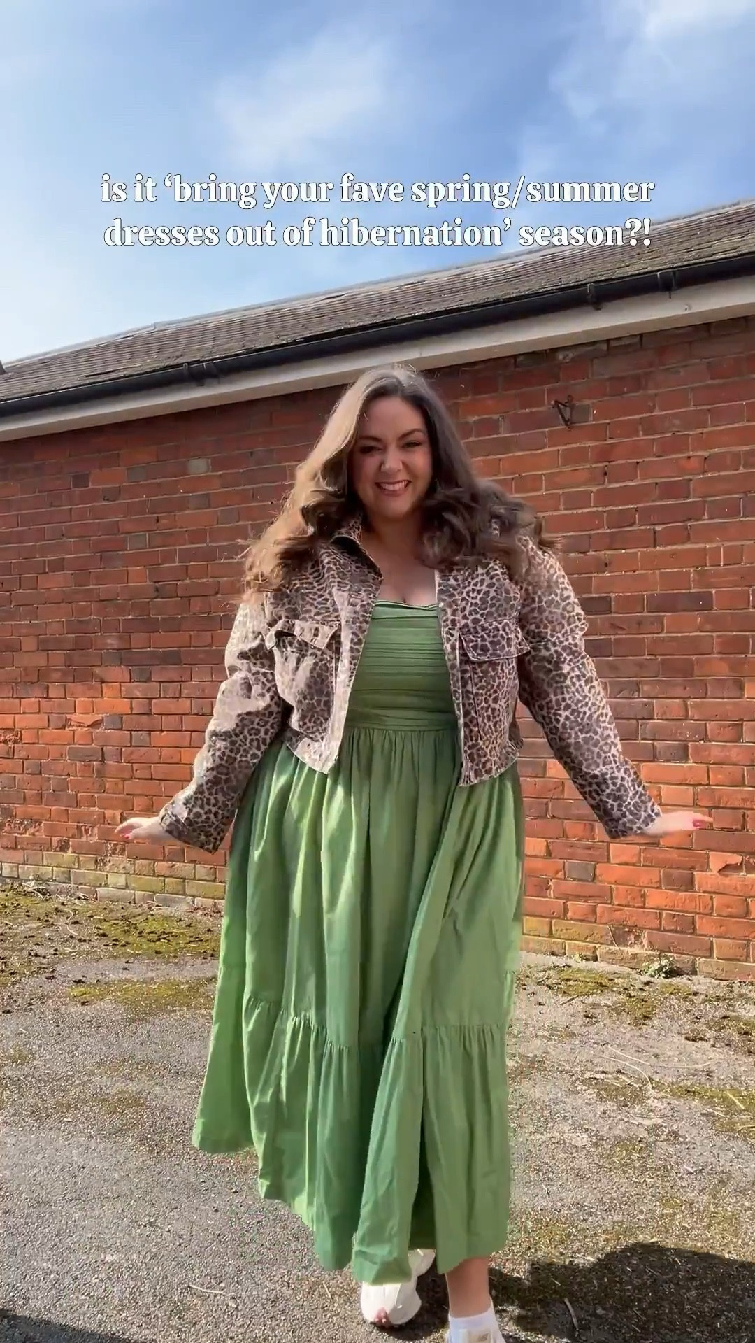 Fave spring dress + cute jacket ☀️🌸🌼💐

#LTKFashionMonth #LTKcurves #LTKplussize