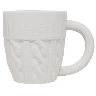 Cream Sweater 18oz. Figurine Coffee Mug | Target