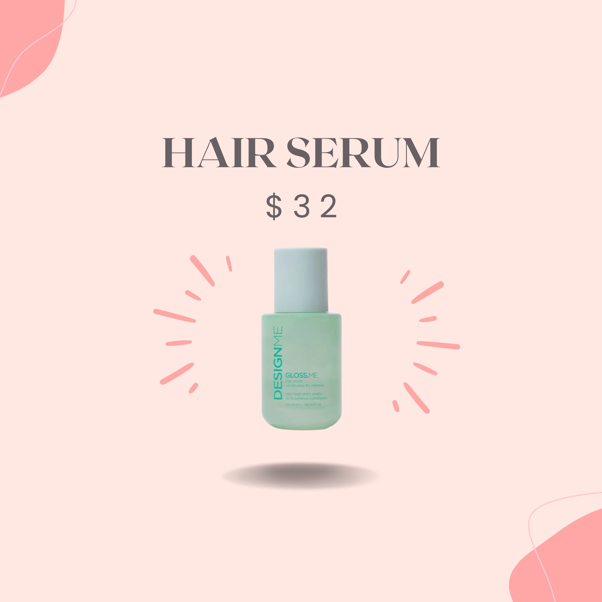 I’ve never been one to use hair serums or oils because my thin hair gets oily so easily! 

I tried this DESIGNME Gloss Me hair serum on a whim when it came in a pack with dry shampoo, and I’ll never look back! 

As someone with naturally wavy hair that has been coloured nonstop since I was 12, my hair gets frizzy - especially my ends. So I’ll apply this to my ends after styling, and it completely smooths everything out and leaves my hair so shiny (and smelling AMAZING). 

This serum is made with cannabis sativa seed oil and other vitamins and proteins to nourish your hair upon application. 

I highly recommend this product and hope you try it out too! 

#LTKGiftGuide #LTKfindsunder50 #LTKbeauty