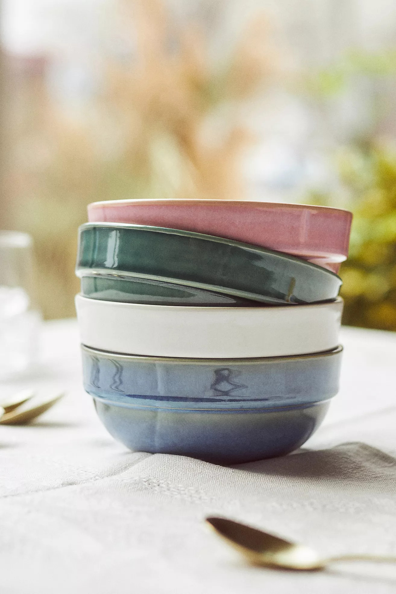 Ginny Cereal Bowls, Set of 4 | Anthropologie (US)
