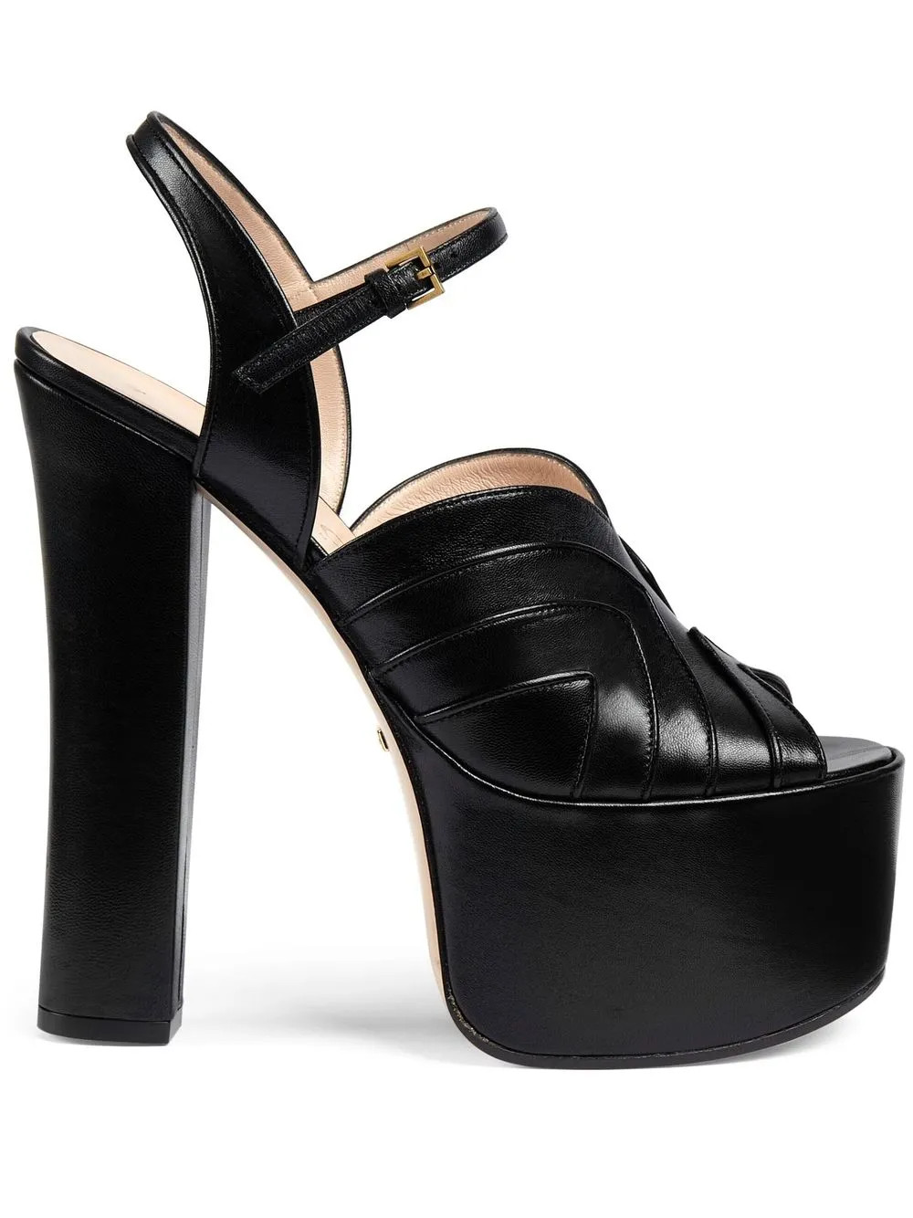 Gucci open-toe platform-sole Sandals - Farfetch | Farfetch Global