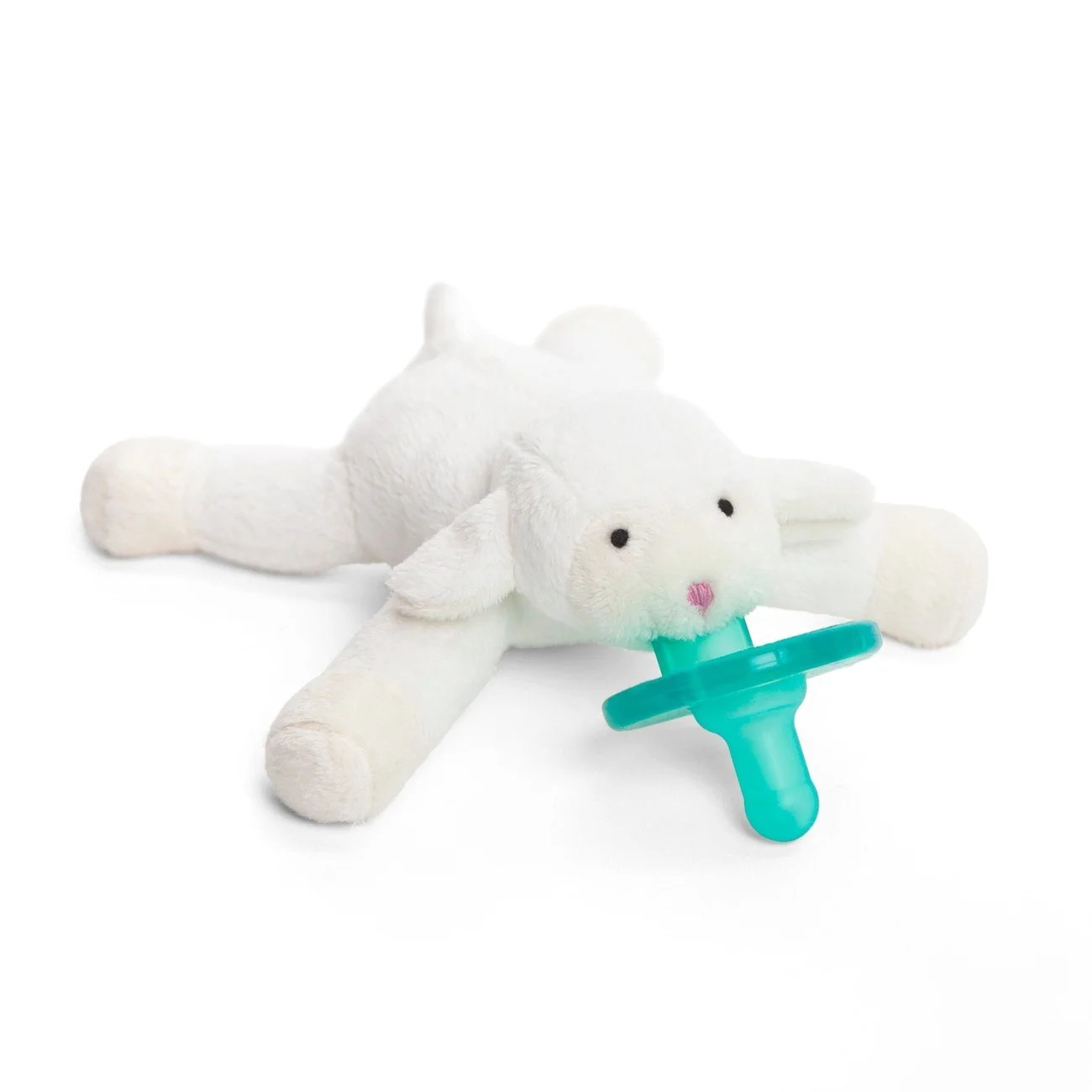 WubbaNub Lamb Infant Pacifier Holder | Walmart (US)