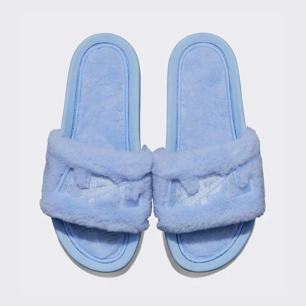 Women's Shearling Slide Ice Blue | APL - Athletic Propulsion Labs