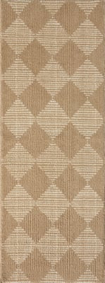 Chris Loves Julia x Loloi-Lawrence Bath Mat-LAW-01-Sand, Ivory | Rugs Direct