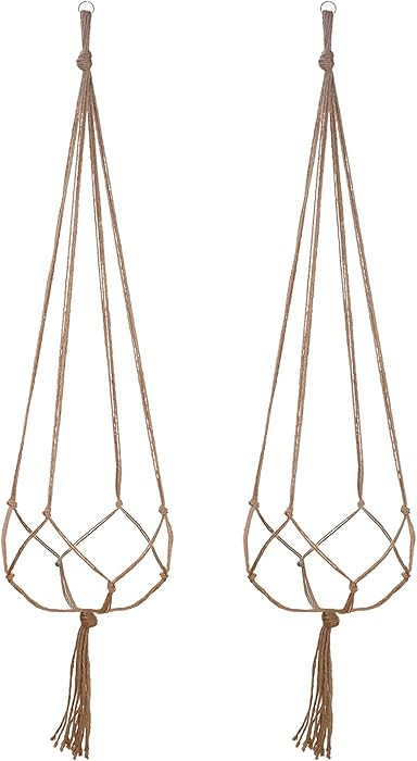 EBOOT 2 Pack 48 Inch Large Macrame Plant Hanger Rope to Hang Flower Pot Plant Holder for Indoor O... | Amazon (US)