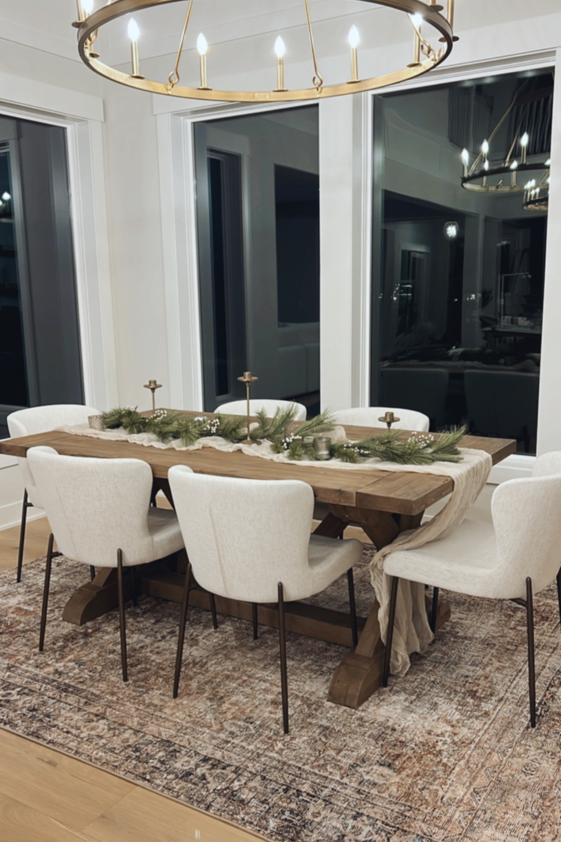 New kitchen dining area rug 🤍

#LTKhome #LTKHoliday #LTKSeasonal