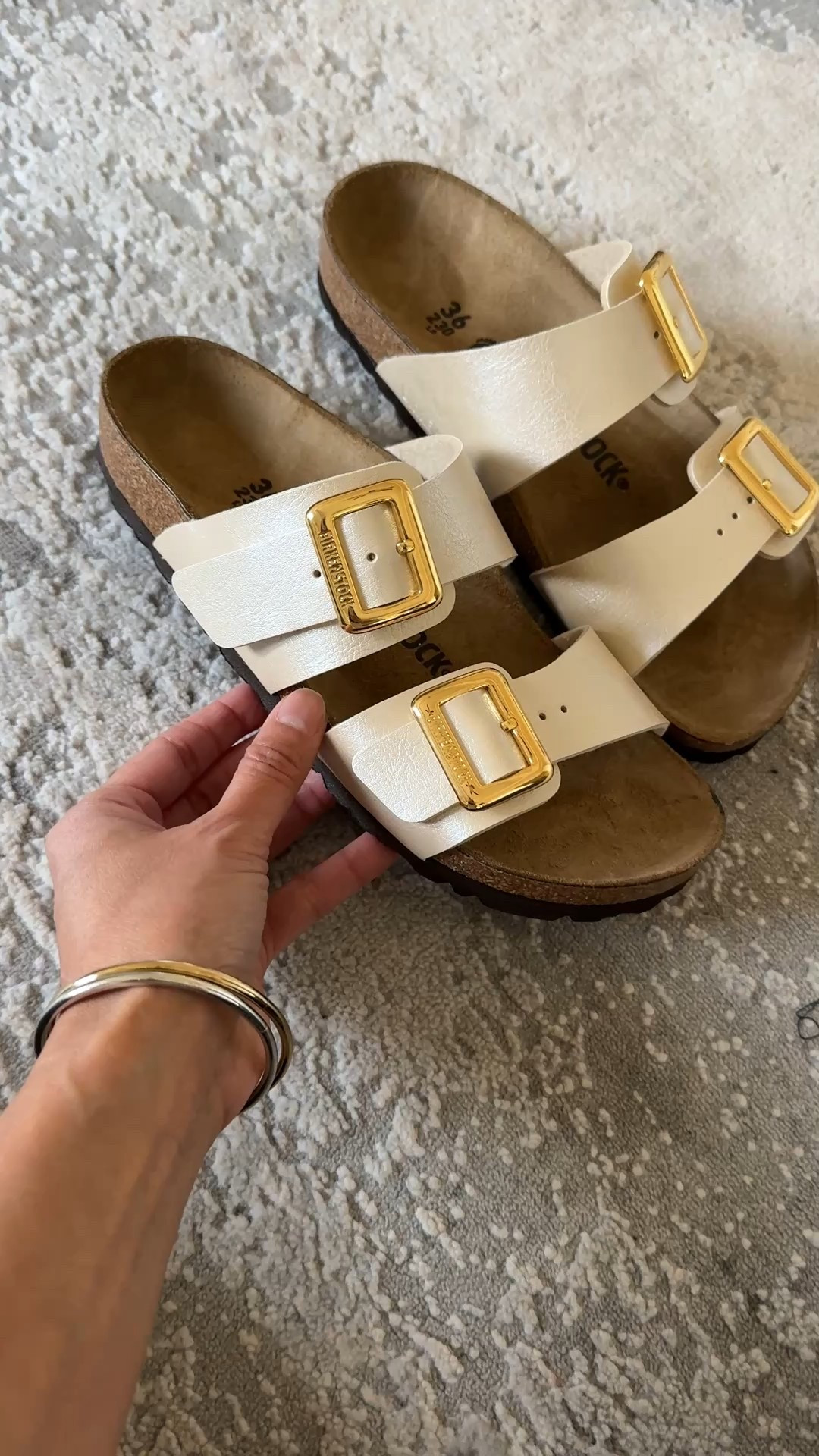 Spring fashion. Cute Birkenstock sandals in stock now. 
- My big buckle Arizonas have been my babies for over 2 years. But I wanted a new pair to add into the rotation. I ordered two new pairs before Spring break. The original Arizona style with rivets and the Sydney. 
- I decided to keep the Sydney because it was more versatile with my wardrobe, but I still think the rivet style is so cute. And it’s back in stock. 
- I’m linking multiple places to find all 3 styles at the moment. Just be sure you are ordering the correct width, as different retailers carry different widths. 
- All true to size for me  


#LTKOver40 #LTKShoeCrush #LTKFestival