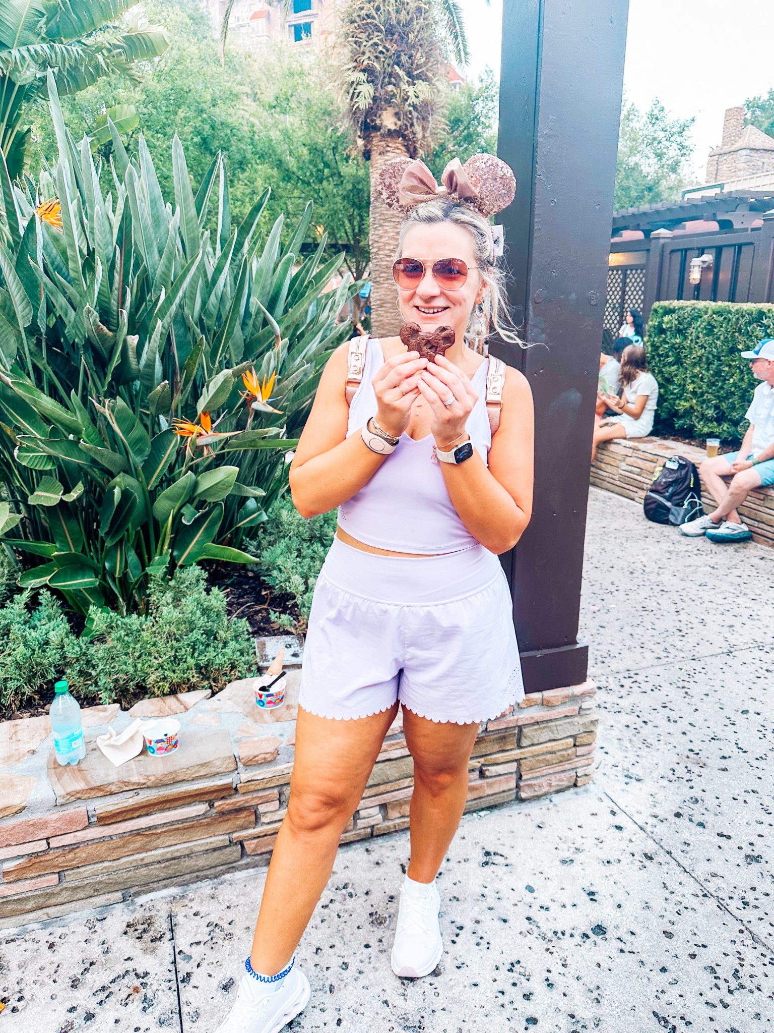 Serving sweet style + sparkle magic all day long. This lilac look was perfect for twirling through the parks—comfy, cute, and just the right amount of extra. Mickey-shaped snacks, but make it fashion.
#DisneyGlam #LTKStyleInspo #ParkPrincessVibes #LilacLuxury #MinnieAndMe #LTKDisneyLook #ChicInTheParks #MagicalStyle #SnackWithStyle #LTKOutfitGoals #DisneyFashionDiaries #SparkleAndStroll

#LTKTravel #LTKMidsize #LTKActive