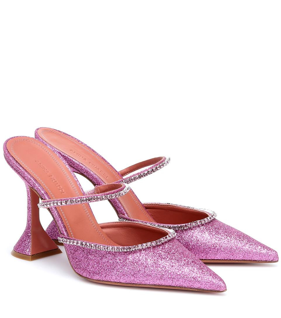 Gilda embellished leather mules | Mytheresa (US/CA)