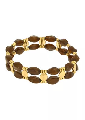 Beaded Stretch Bracelet | Belk