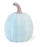 Boston International - XAC19348 Decorative Glass Pumpkin Figurine, 4.5 x 6.25-Inches, Light Blue | Amazon (US)