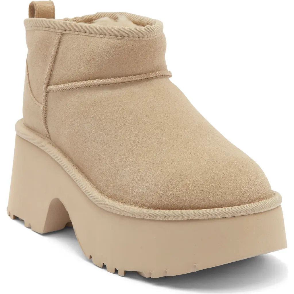 UGG® Classic Ultra Mini New Heights Platform Boot in Mdsd at Nordstrom Rack, Size 11 | Nordstrom Rack