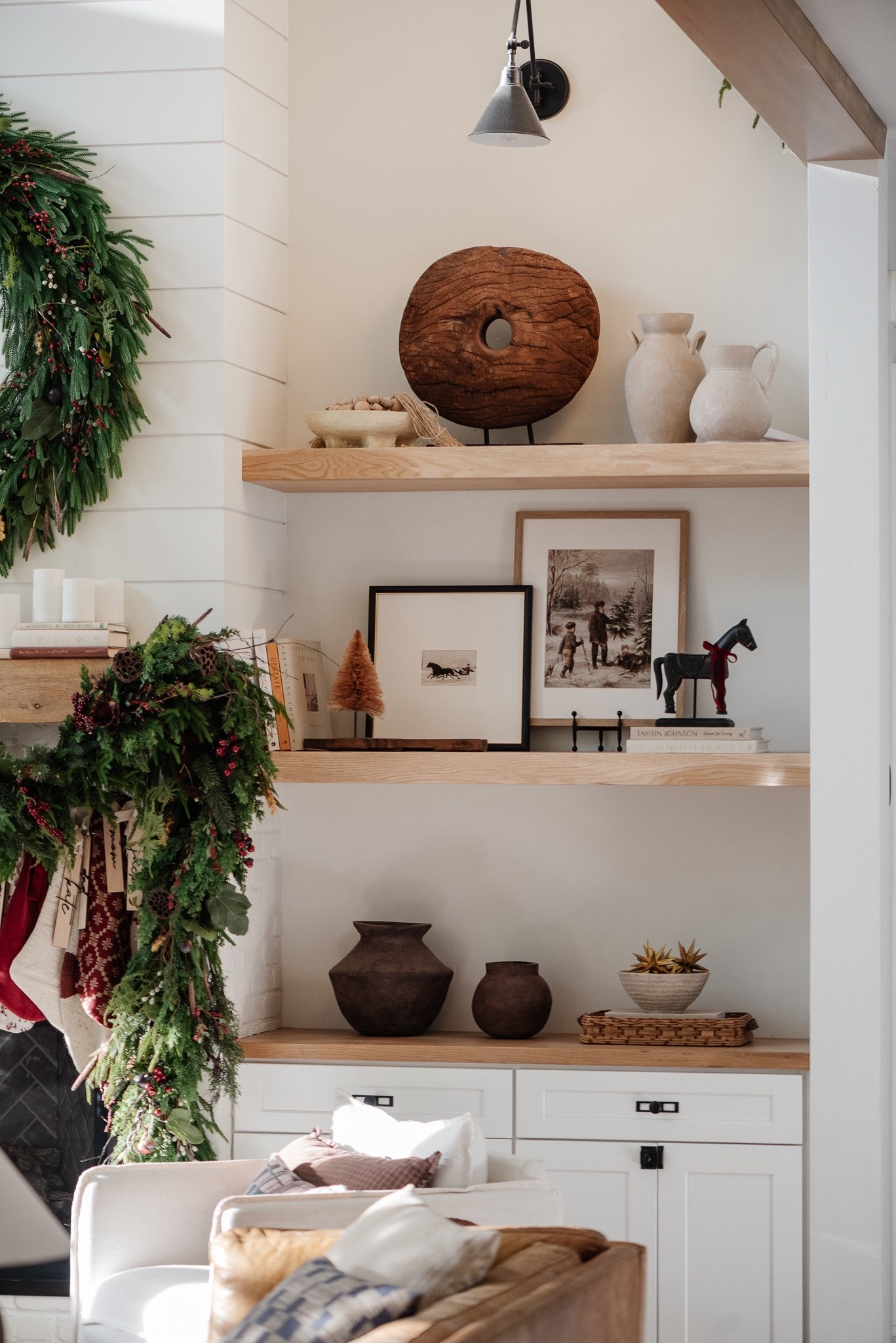 Shelf styling 101 over on IG! Breaking it way down— may go to formula + 9 tips so you can do it at home too. 

Shelf decor, home decor, Christmas, decor, wreath, garland, frame, vase, McGee and Co, studio, McGee, Wayfair, target, picture frame, wall frame, vase, vessel, bowl, object, armchair, rug, coffee table, Christmas tree, pre-lit, living room decor, shelfie 



#LTKSaleAlert #LTKFindsUnder100 #LTKHome
