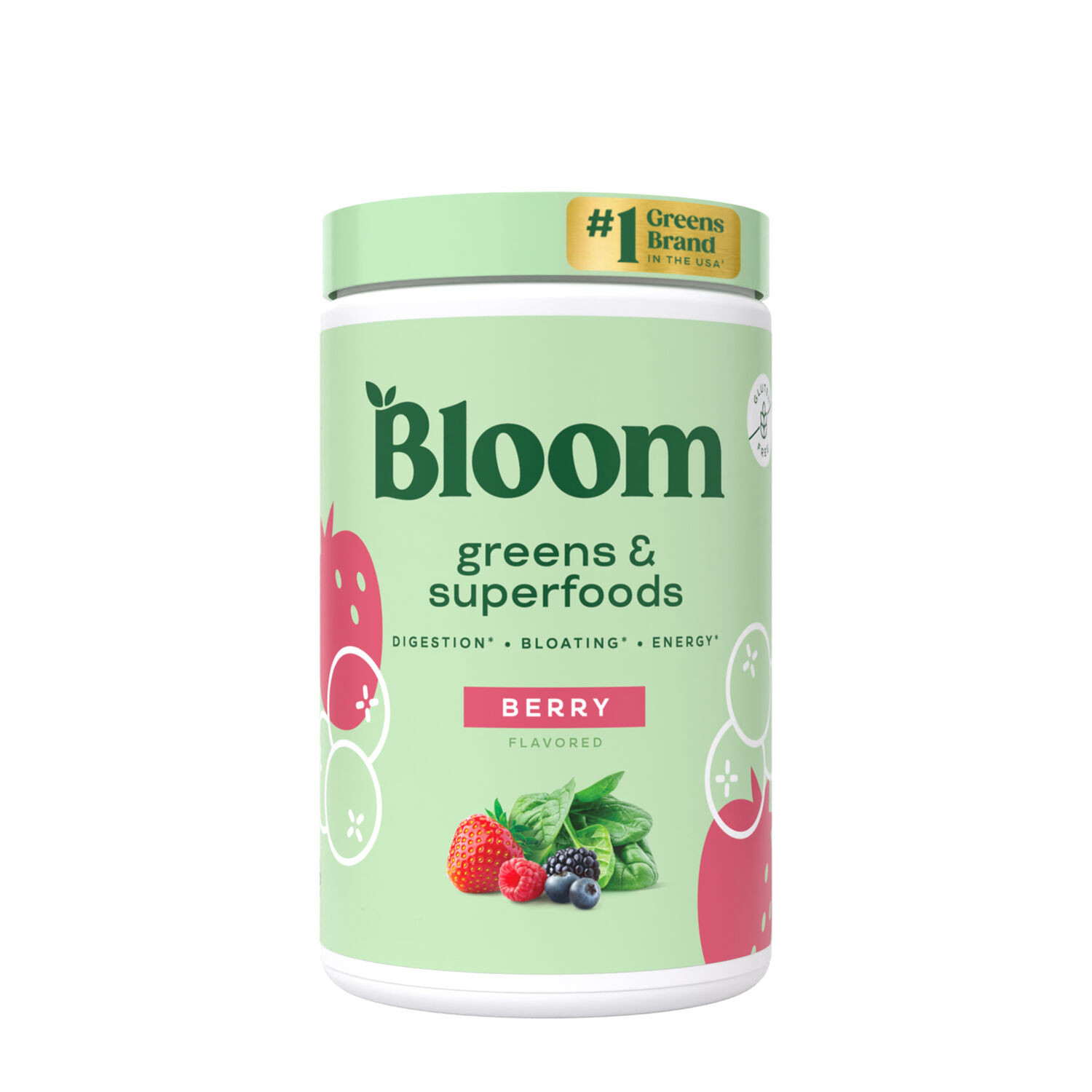 Bloom Greens & Superfoods - Berry (25 Servings) | GNC