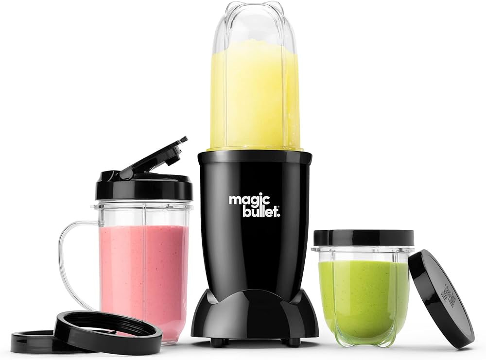 magic bullet Blender, Small, Black, 11 Piece Set | Amazon (US)