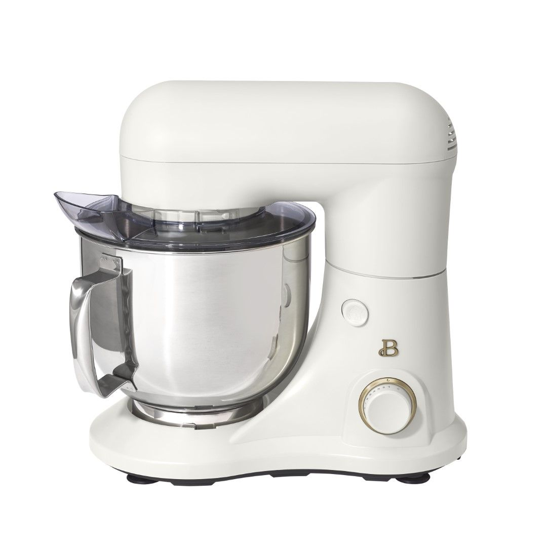 Beautiful 5.3 Qt Stand Mixer, Lightweight & Powerful with Tilt-Head, White Icing by Drew Barrymor... | Walmart (US)