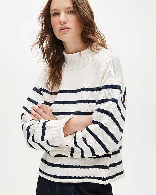 2025 Rollneck™ sweater in stripe | J. Crew US