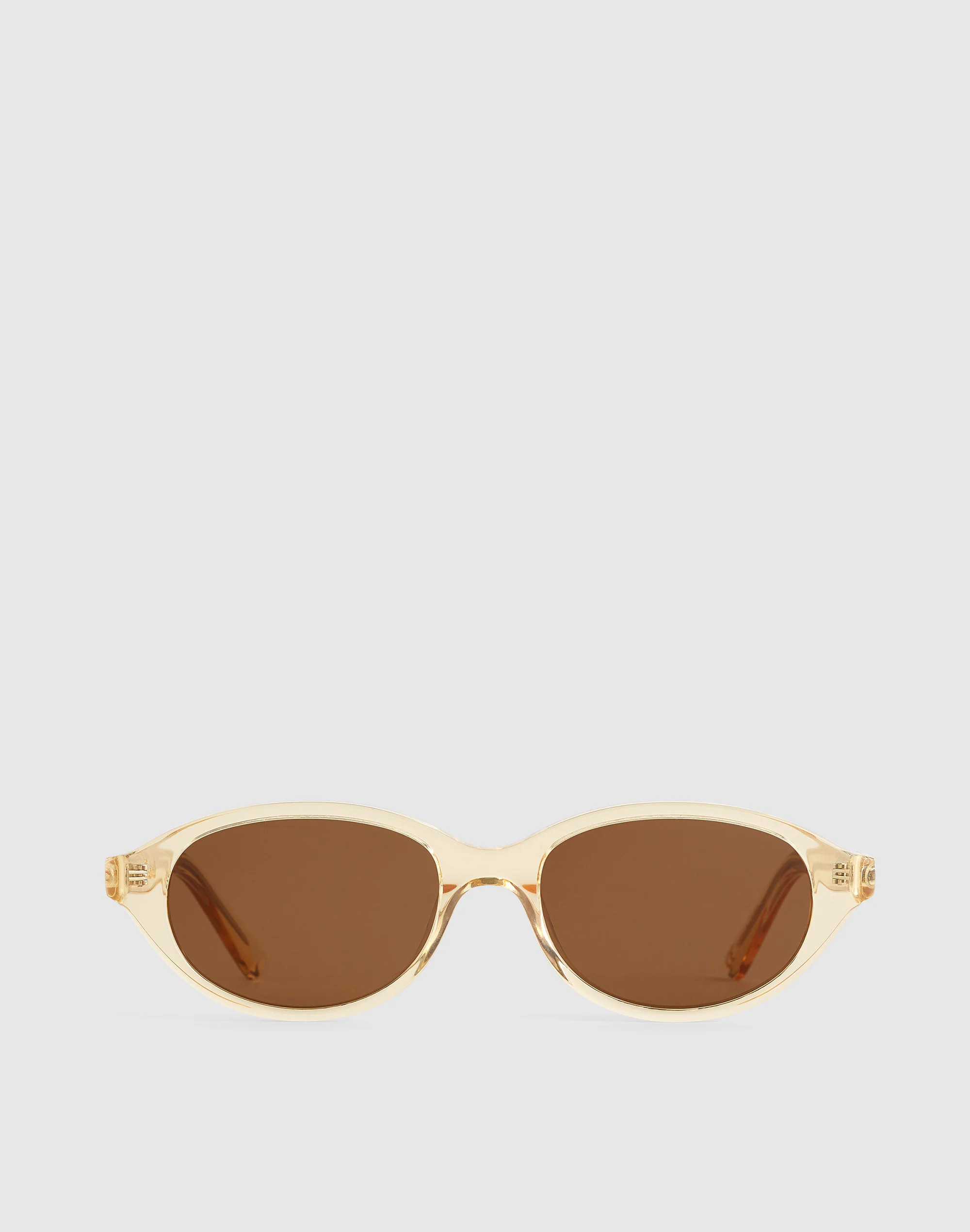The Solina Oval Sunglasses | Madewell