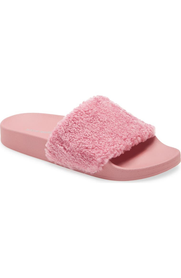 Shear Faux Shearling Slide Slipper | Nordstrom