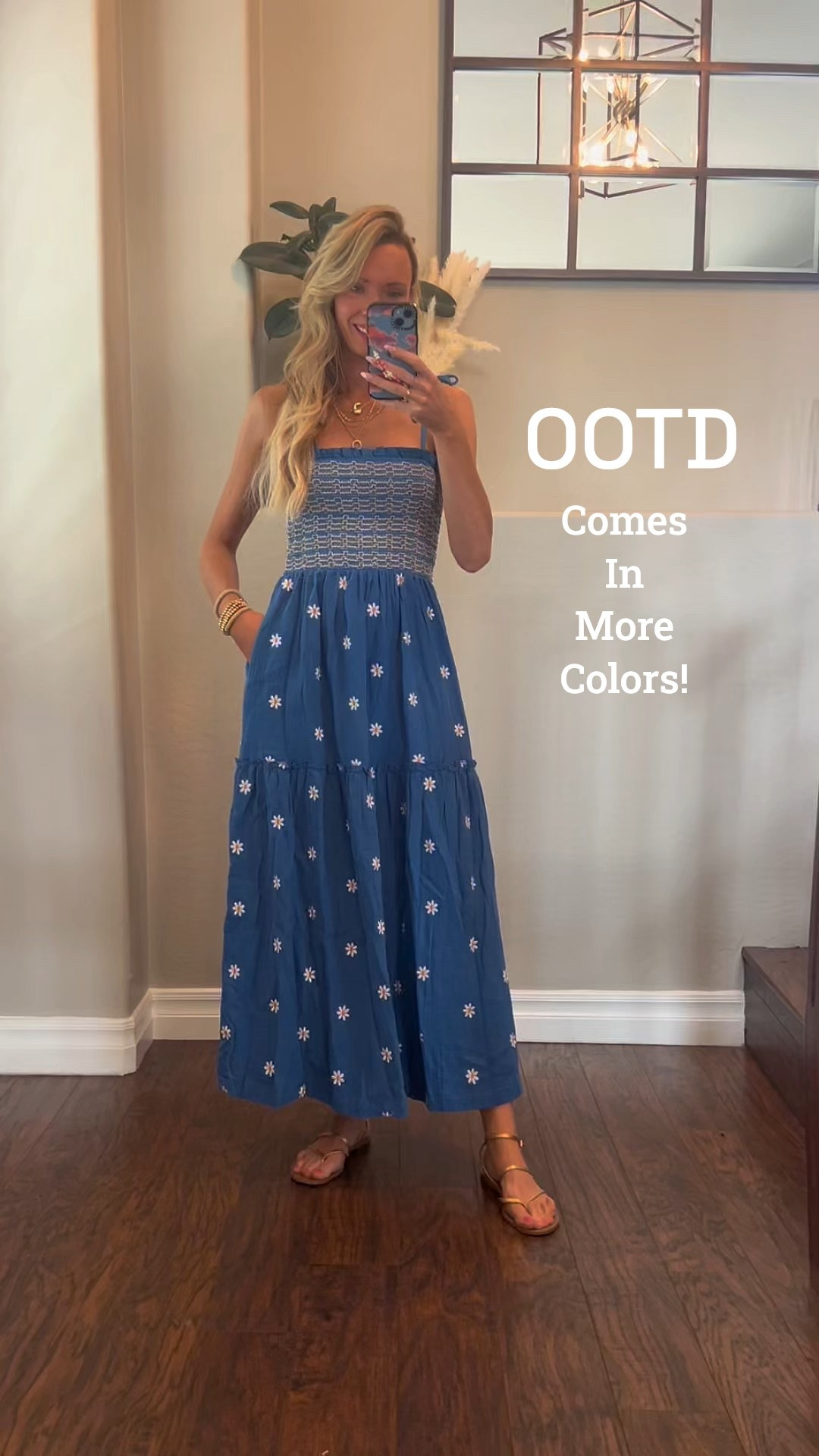 My OOTD!
It’s the perfect spring dress! Comes in more colors! It’s comfy and has pockets! The straps tie so they are adjustable! My sandals are a splurge but I linked a similar pair from Amazon! 


#LTKFindsUnder50 #LTKSaleAlert #LTKWatchNow