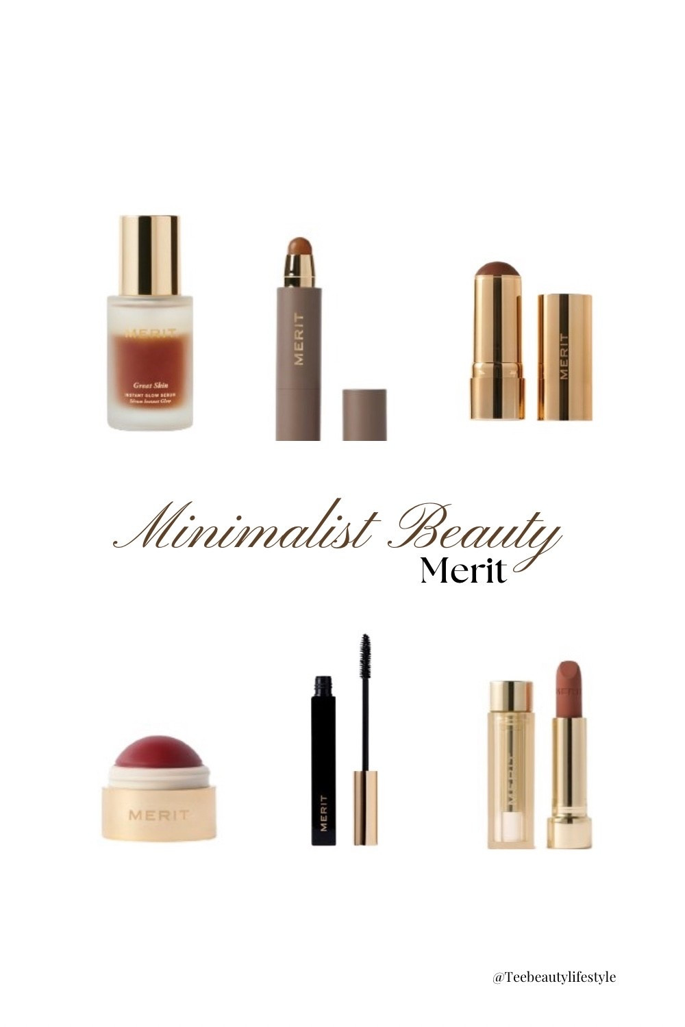 Simple but chic makeup. #meritbeauty

#LTKgrwm #LTKBeauty #LTKmorningroutine