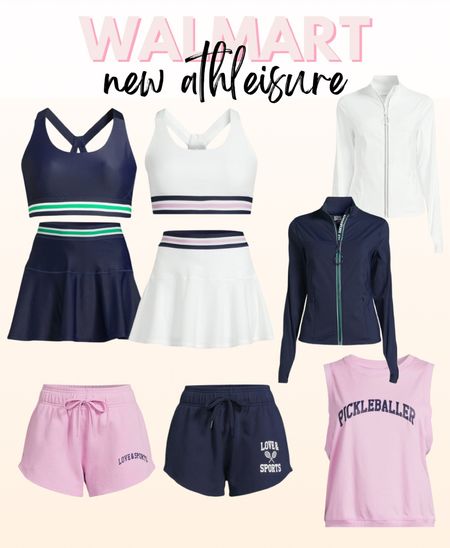 Walmart new athleisure! Tennis skirts, pickleball, sports bras, workout wear, lounge shorts 

#LTKfitness #LTKActive #LTKfindsunder100