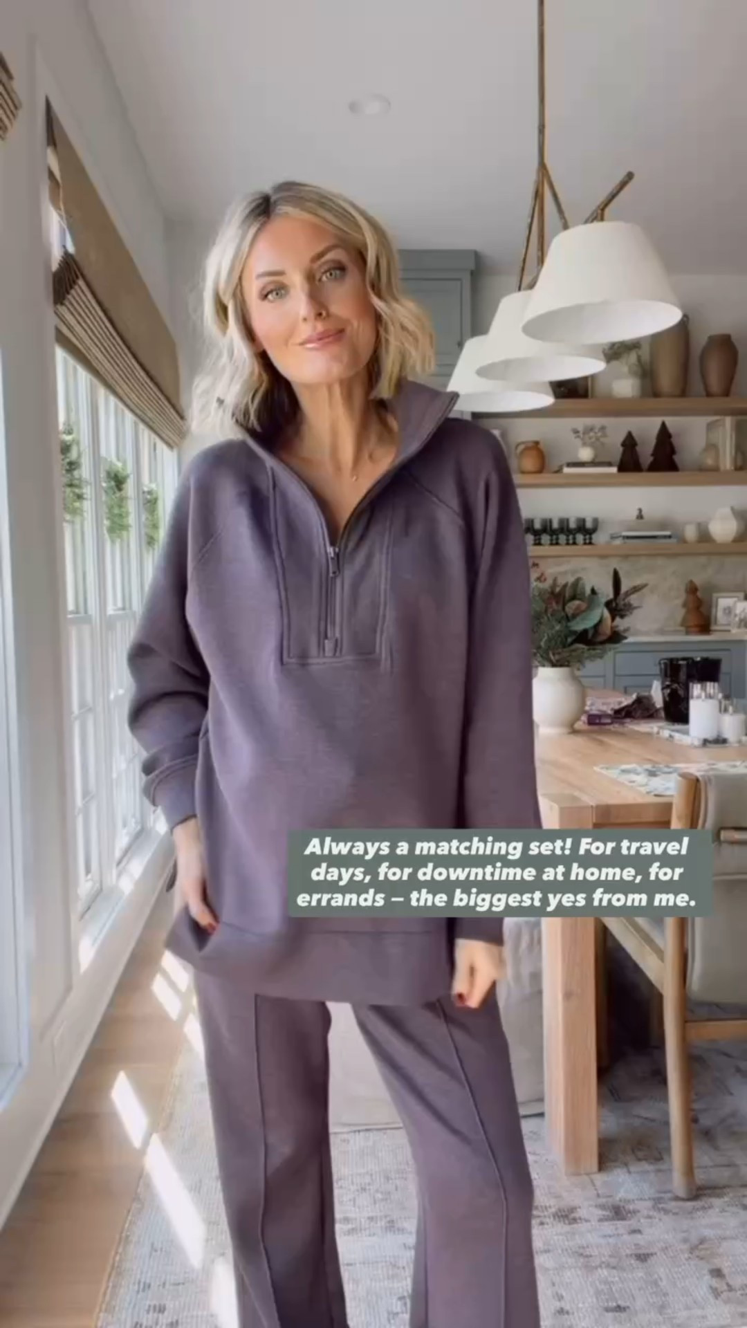 Spanx has the best material 👏🏻 this matching set is so comfy! Wearing M to accommodate the bump. 

Loverly Grey, Spanx, matching set, loungewear set, loungewear, winter fashion, winter outfit ideas 

#LTKootd #LTKTravel #LTKSeasonal