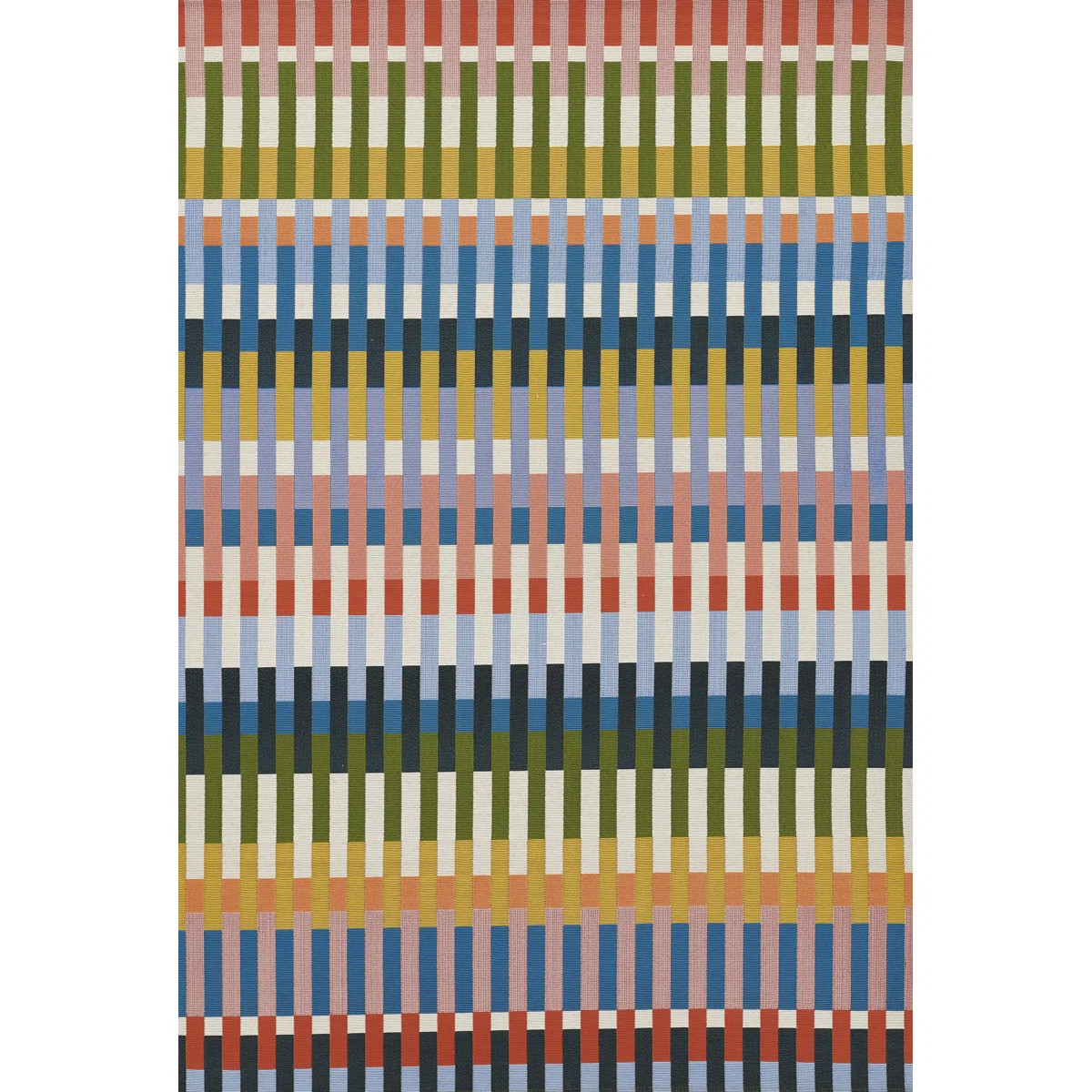 Icon Striped Indoor Outdoor Multi Rug | Wayfair North America