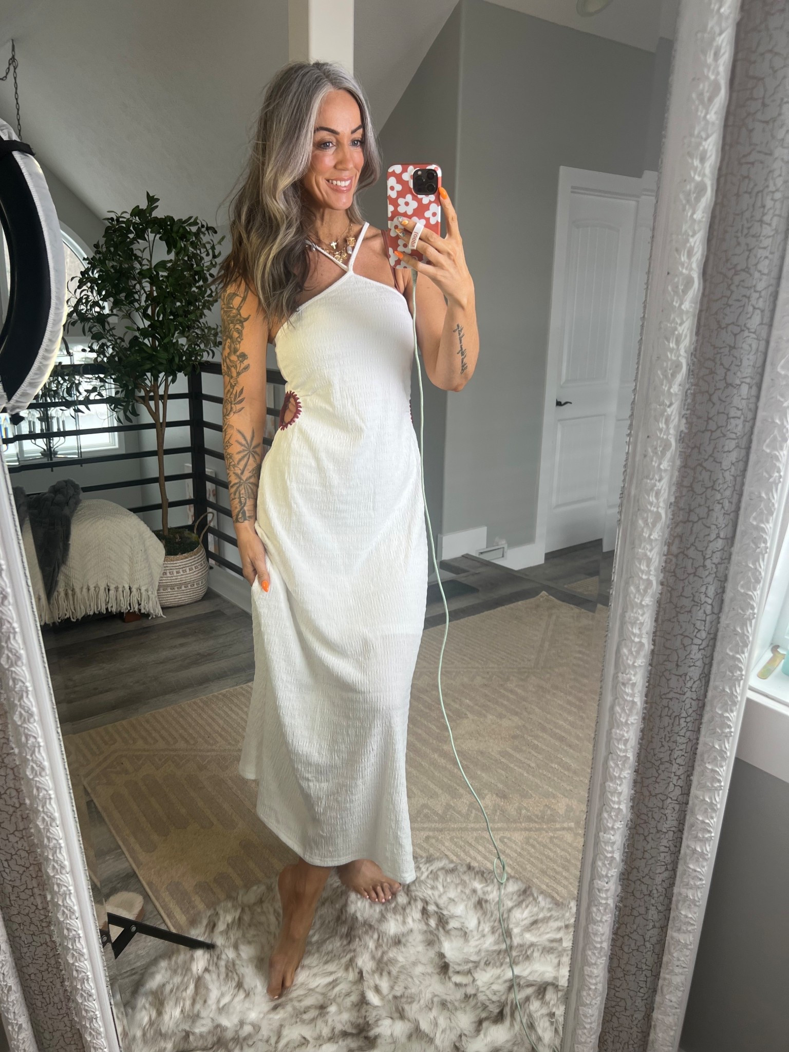 Cupshe beach dress! Use code: MIRANDA  to save. Wearing size M in all. 



#LTKOver40 #LTKSeasonal #LTKSwim