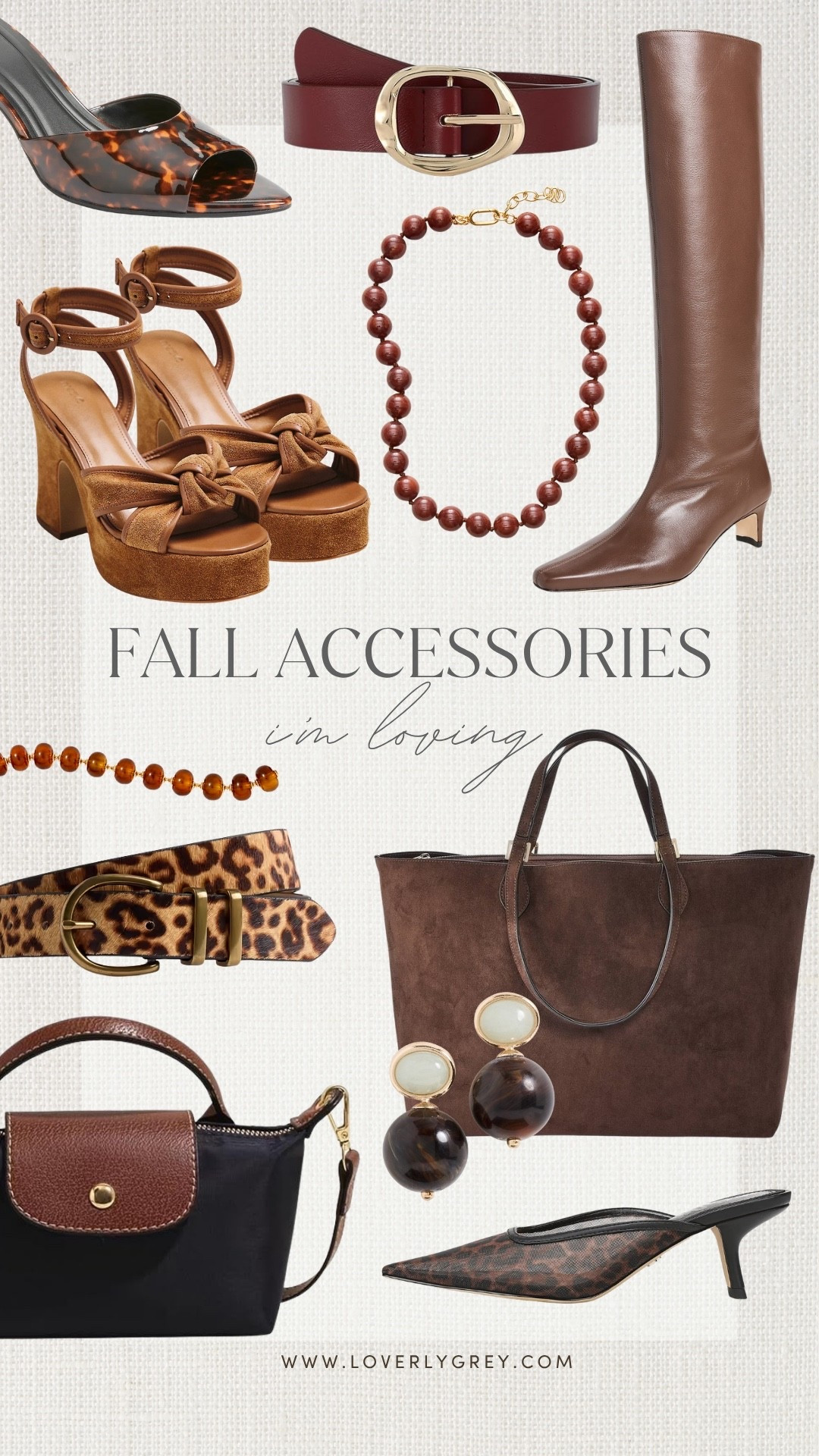 Sometimes the accessories make the whole fall outfit! Rich brown boots, suede bags, statement belts, tortoise details and chunky jewelry are such easy ways to give the pieces already in your closet a fresh fall feel.

#LTKSeasonal #LTKootd #LTKWorkwear