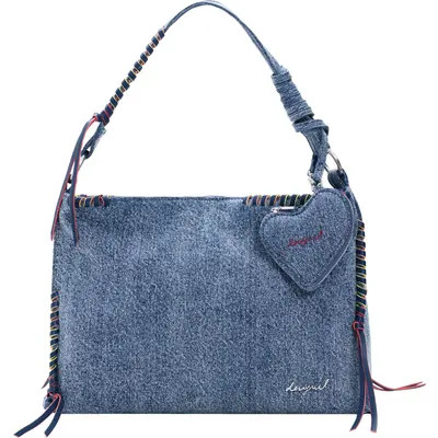 Desigual Denim Shoulder Bag in Light Blue at Nordstrom | Nordstrom