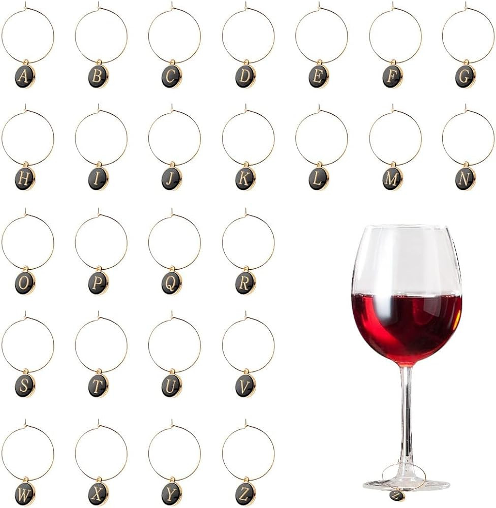 26Pcs Wine Charms | Amazon (UK)