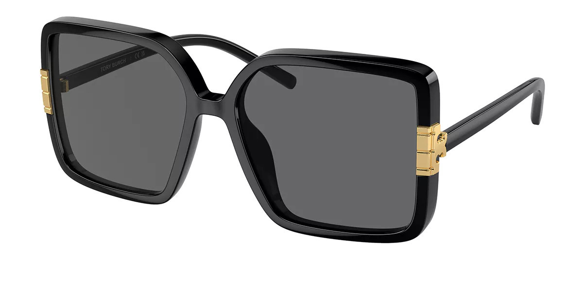 Tory Burch TY9075U 196487 Women’s Sunglasses Black Size 57 | SmartBuyGlasses Global