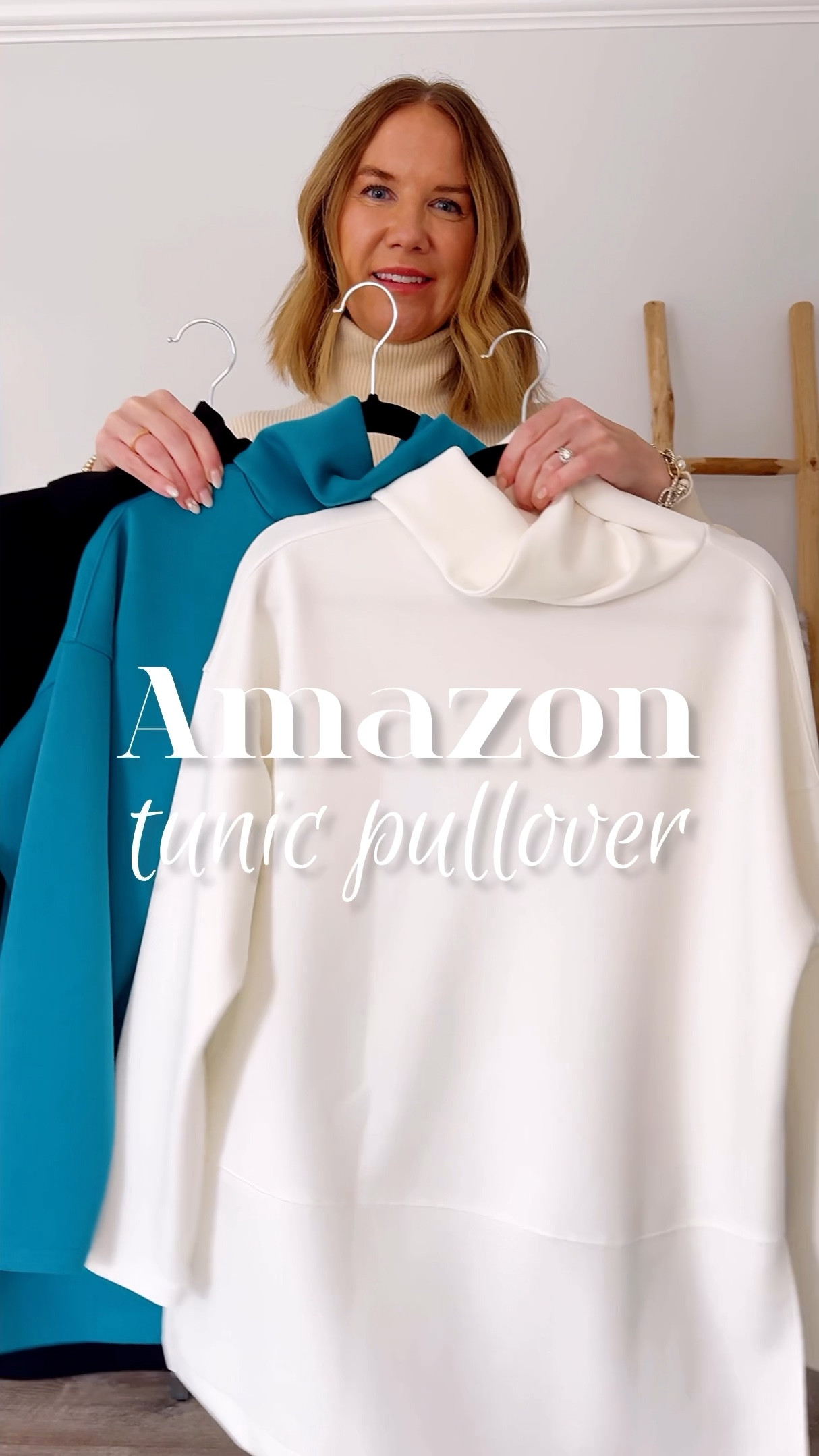 I reach for this mock neck so frequently! It’s the perfect length for leggings to wear casually or even elevated with boots or flats. I’m in my true size medium.
#casualoutfit #amazonfashionfinds 

Amazon fashion favorites, faux leather leggings, Amazon lookalike, comfy outfits, mom style, modern leggings outfit, Chelsea boots, easy outfits, attainable style, winter outfit

#LTKWatchNow #LTKOver40 #LTKStyleTip