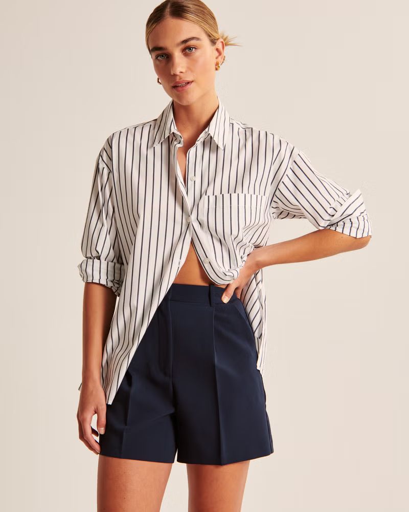 Ultra High Rise Tailored Short | Abercrombie & Fitch (US)