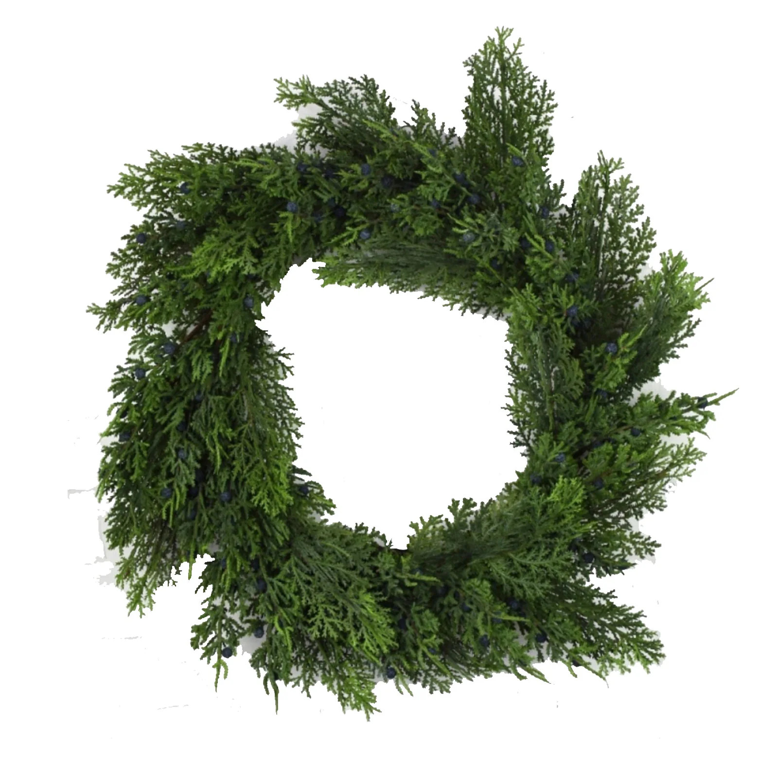 Juniper Berry and Cedar Wreath | Brooke and Lou