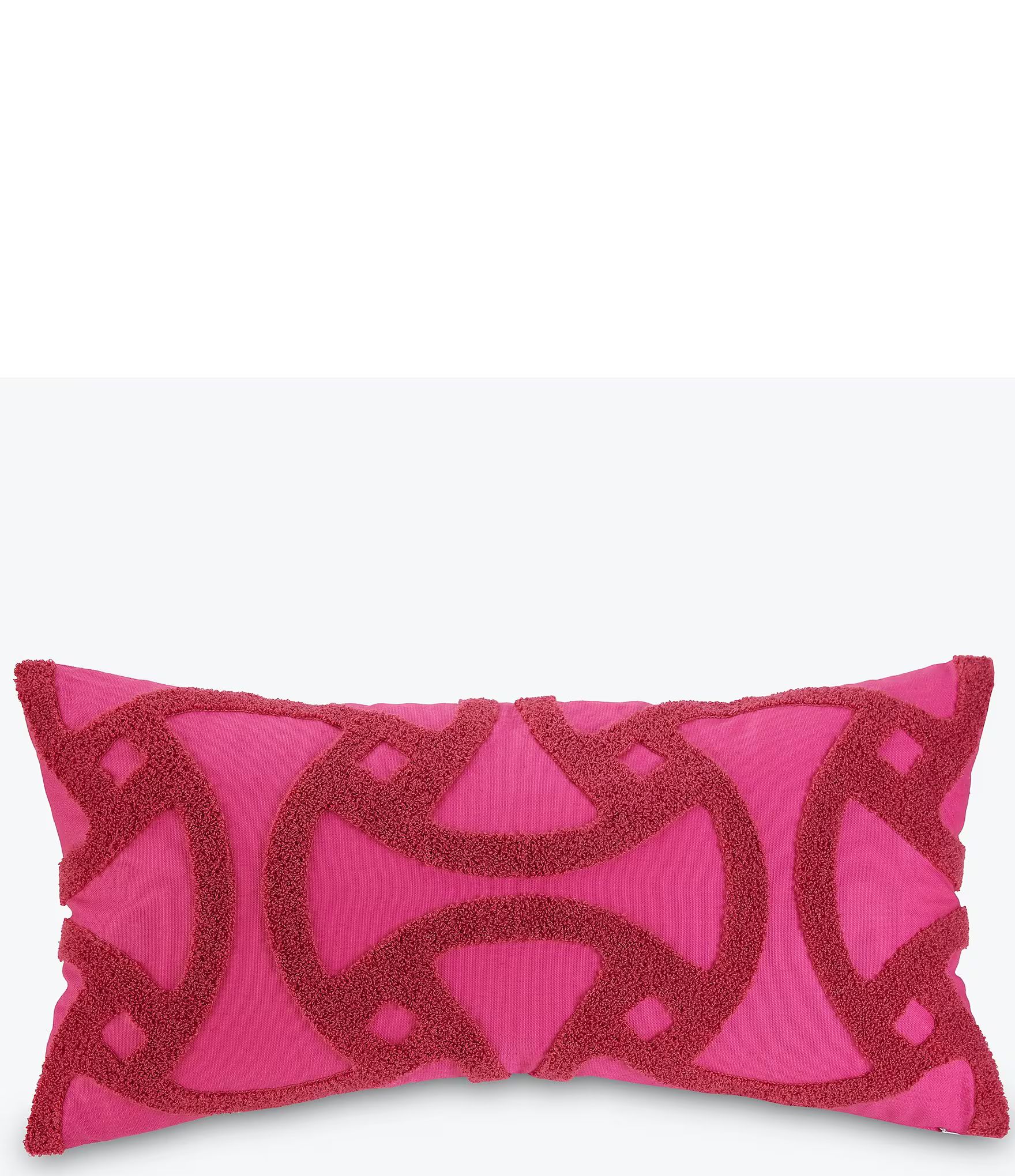 Embroidered Tufted Rectangular Pillow | Dillard's
