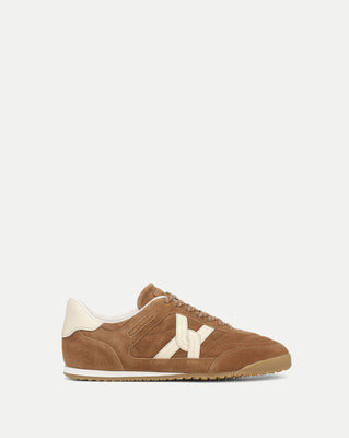 Veronica Beard Natalia Suede Sneaker Chestnut | Veronica Beard