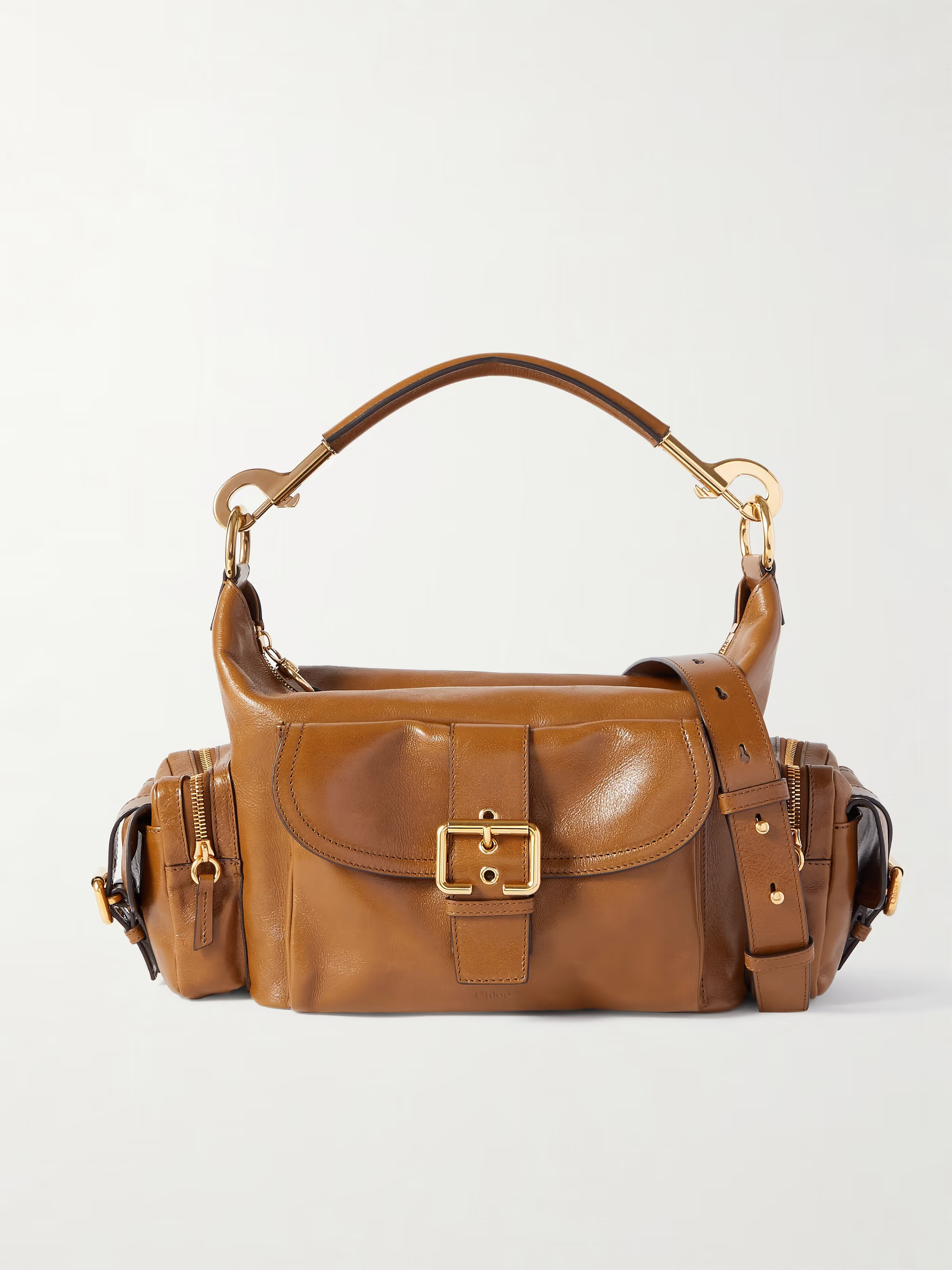 Camera leather shoulder bag | NET-A-PORTER (US)