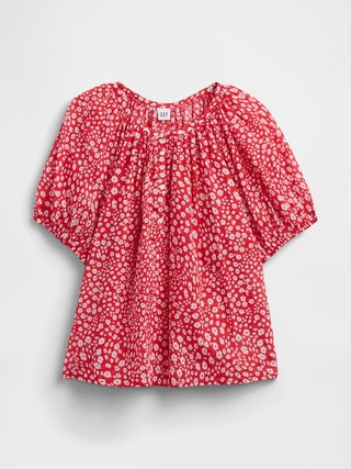 Oversized Puff Sleeve Top | Gap Factory