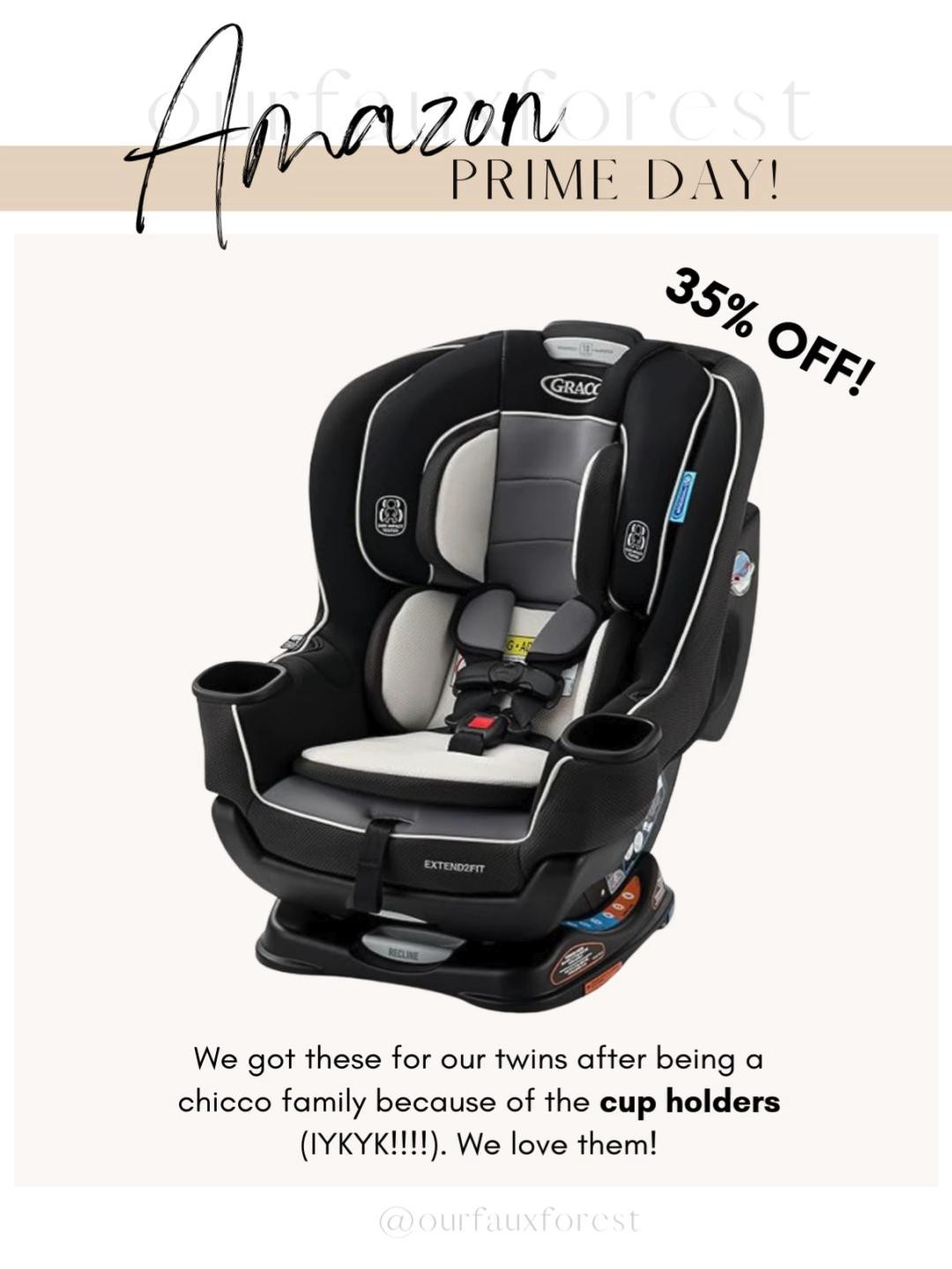 We got these 2 years ago for our TWINS after being a Chicco family for all our other children solely because of the double large cup holders! If you know you know!!

They have been working great since and clean up VERY well. I was shocked to see they made it to the amazon prime day sale! And they have a bunch of additional color variations now than when we got them! 10/10 recommend!

#twinmom #carseat #allthesnacks #amazonprimeday #primedaysale  

 #LTKSaleAlert #LTKBaby #LTKKids