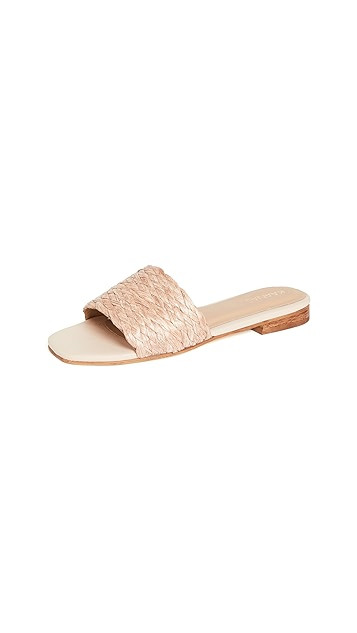 Key Largo Braided Raffia Slip On Sandals | Shopbop