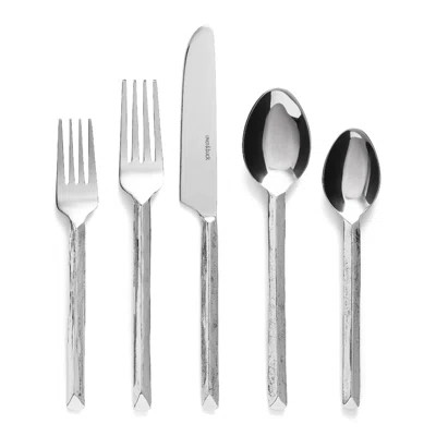 over&back Hand-Forged 18/8 Flatware Set - Service for 4 | Wayfair North America