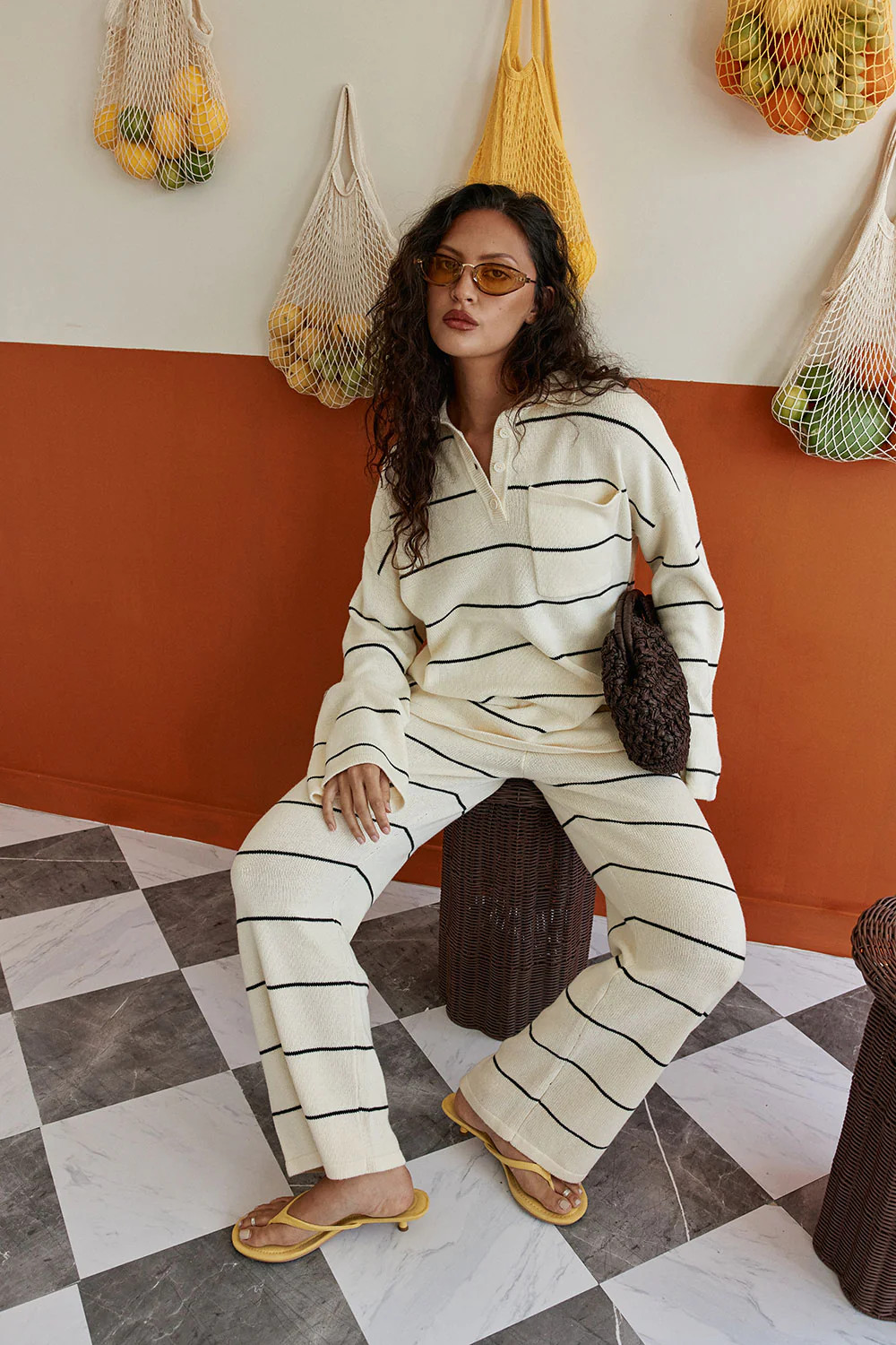Jaimie Pants - Stripe | Sabo Skirt AU
